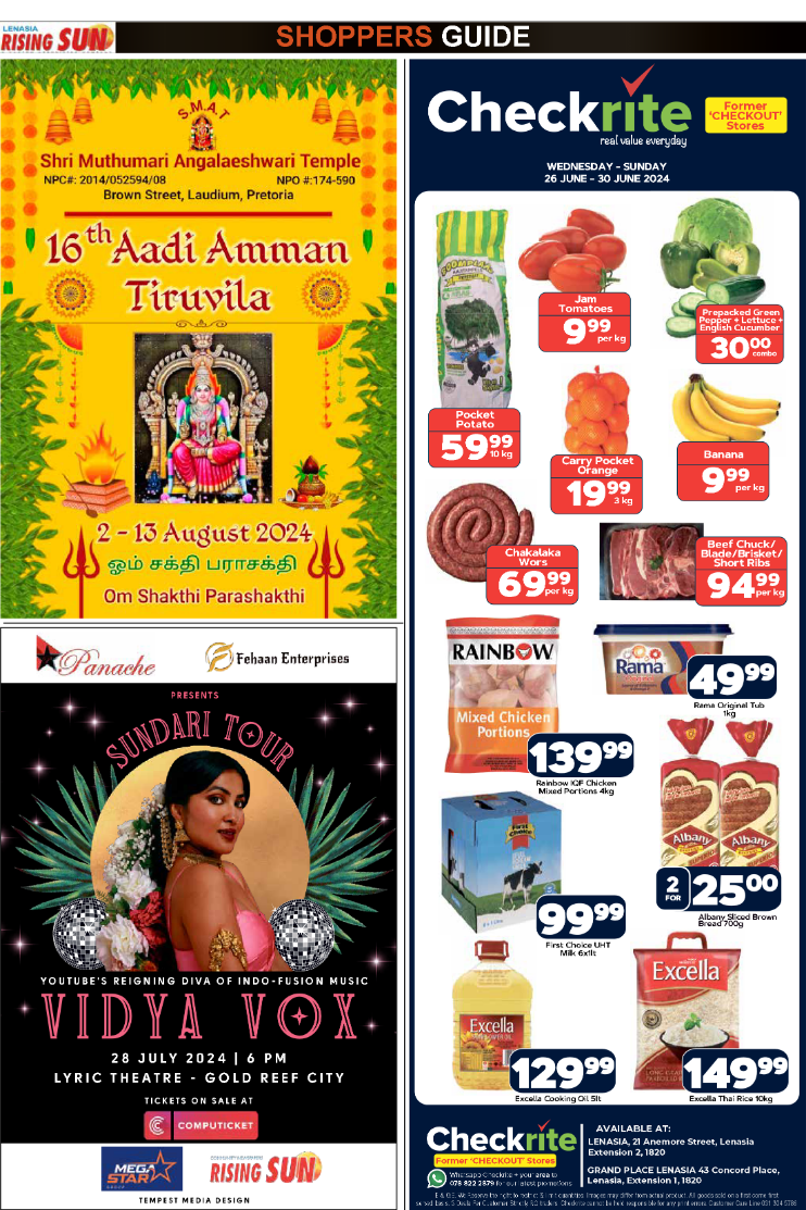 Rising Sun Lenasia Shoppers Guide End – June page 5
