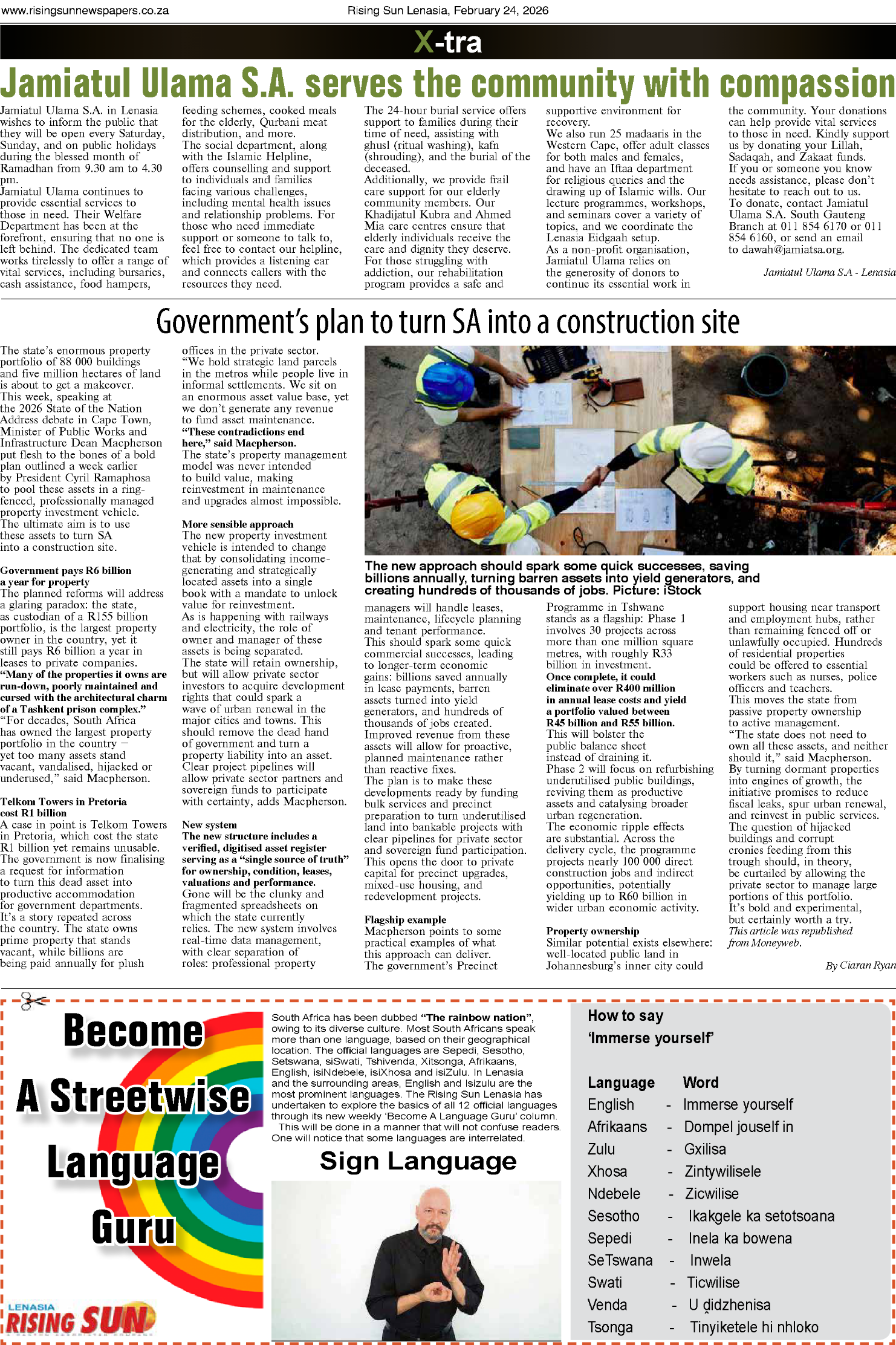 Rising Sun Lenasia E-Paper, February 24, 2026 page 11