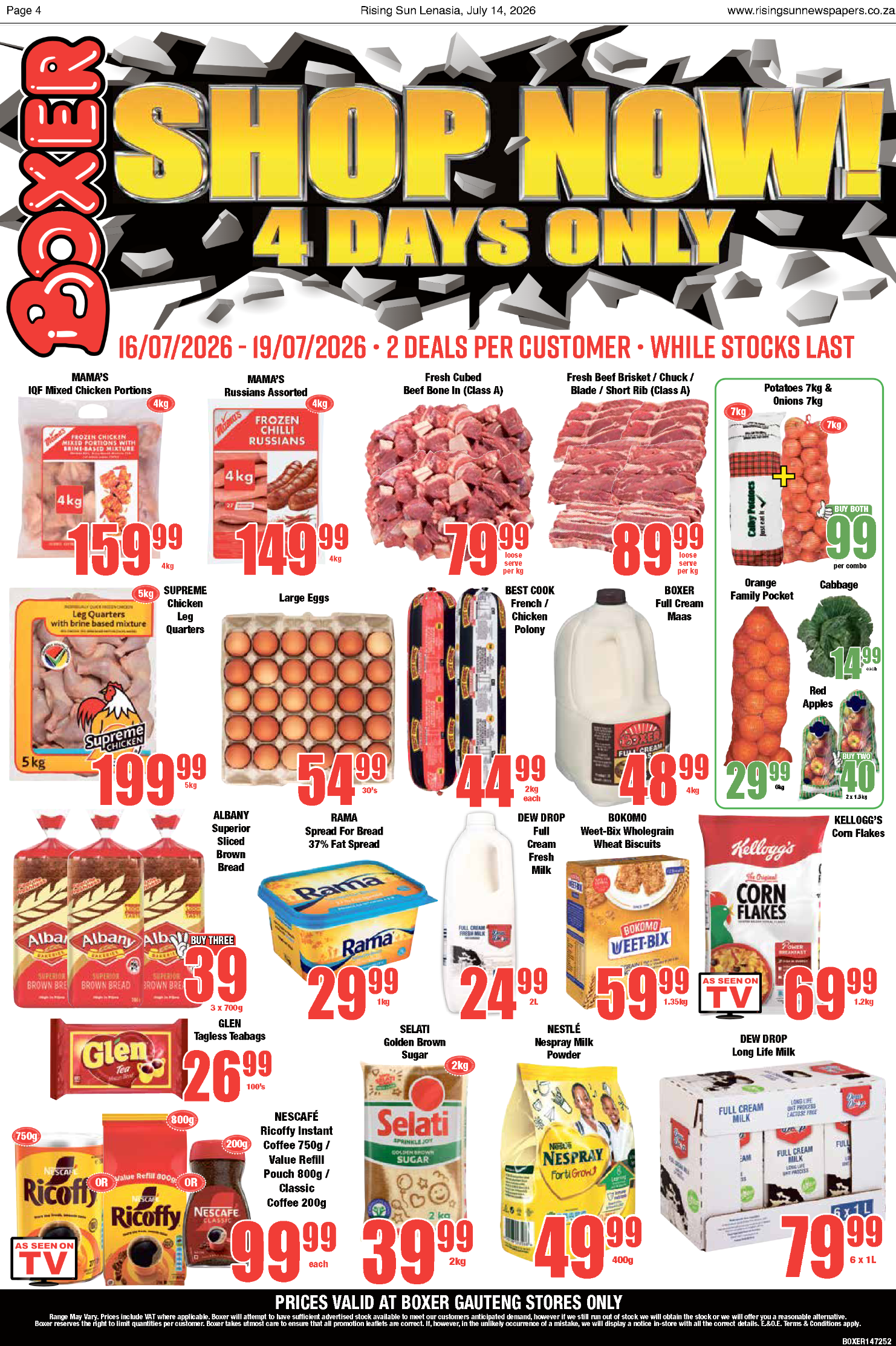 Rising Sun Lenasia E-Paper, July 14, 2026 page 4