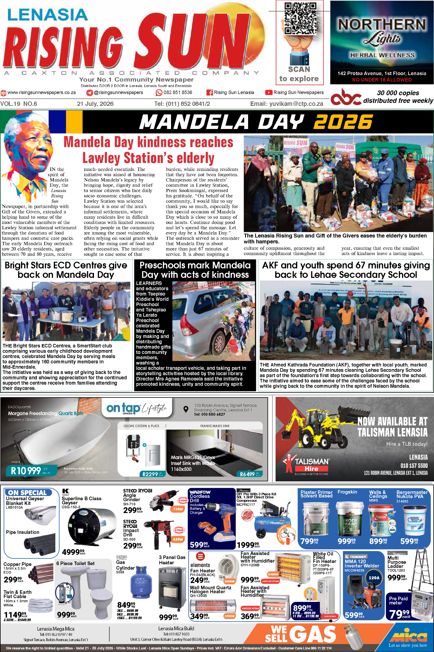 Rising Sun Lenasia E-Paper, July 21, 2026 page 5