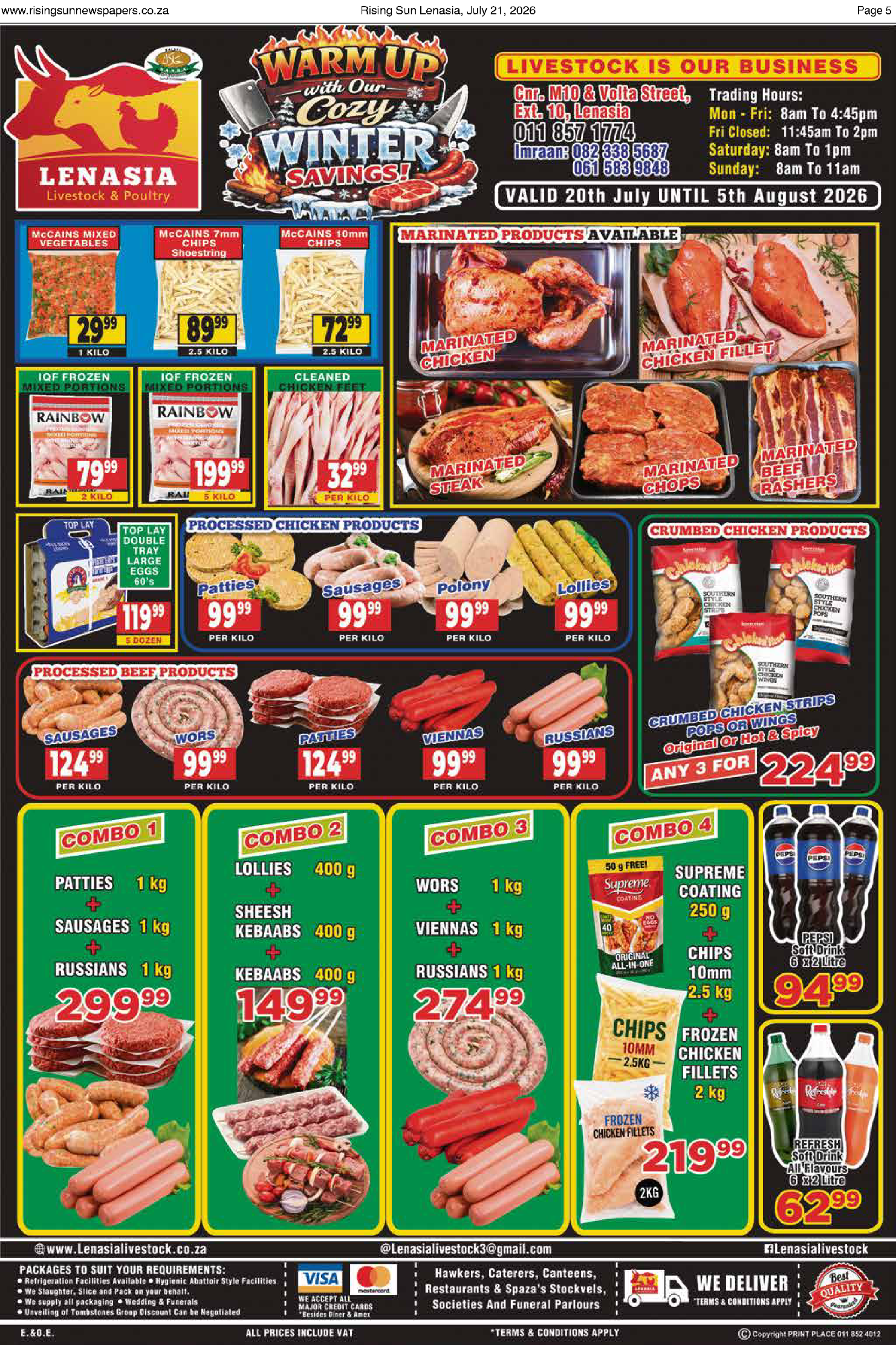 Rising Sun Lenasia E-Paper, July 21, 2026 page 9
