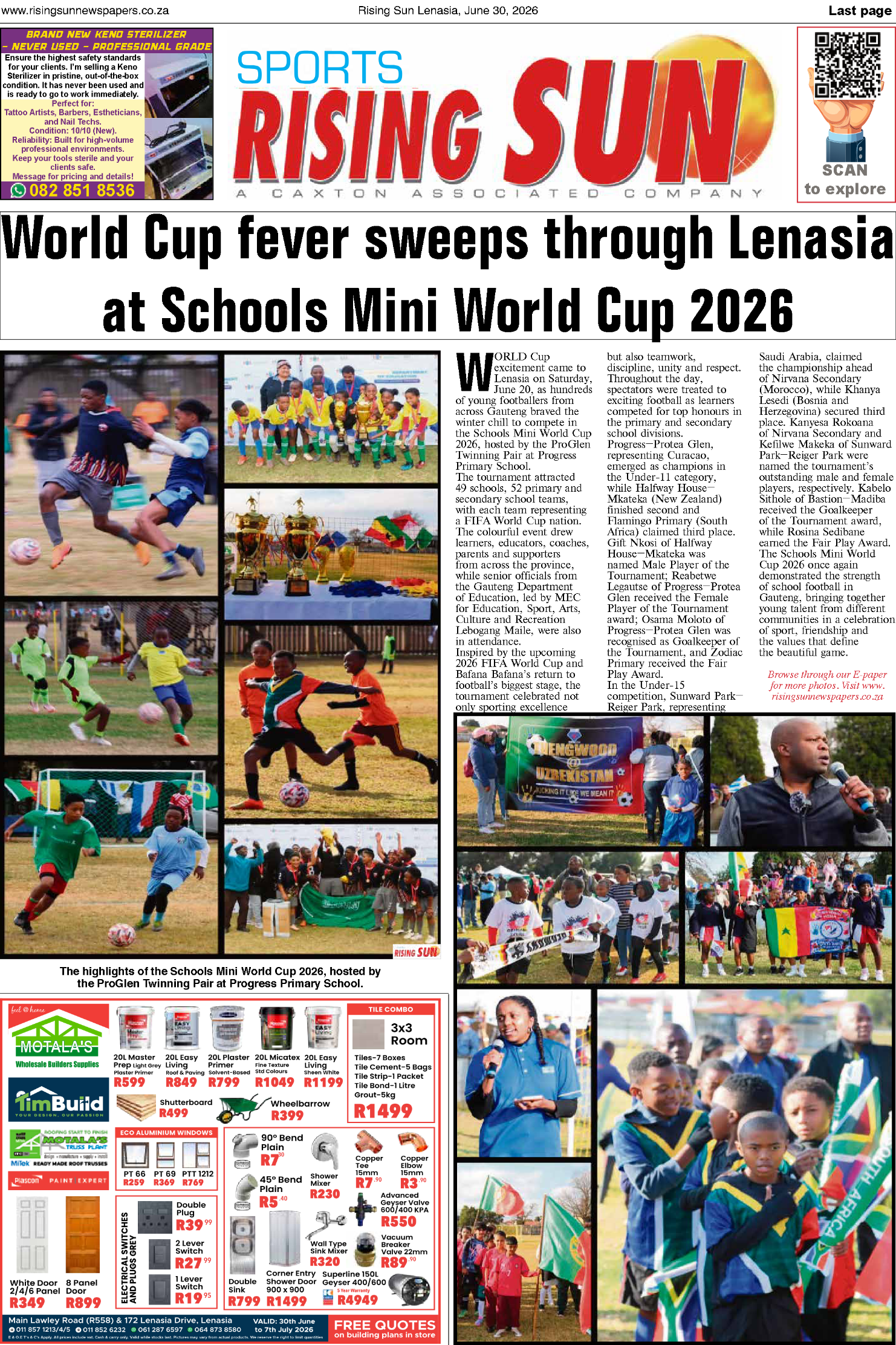 Rising Sun Lenasia E-paper June 30, 2026 page 17