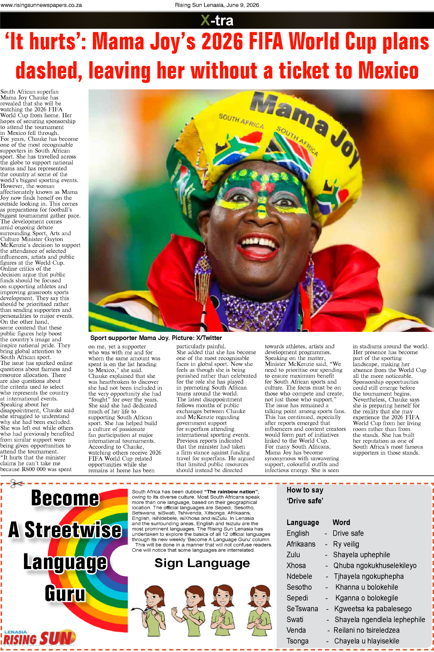 Rising Sun Lenasia E-paper June 9, 2026 page 11