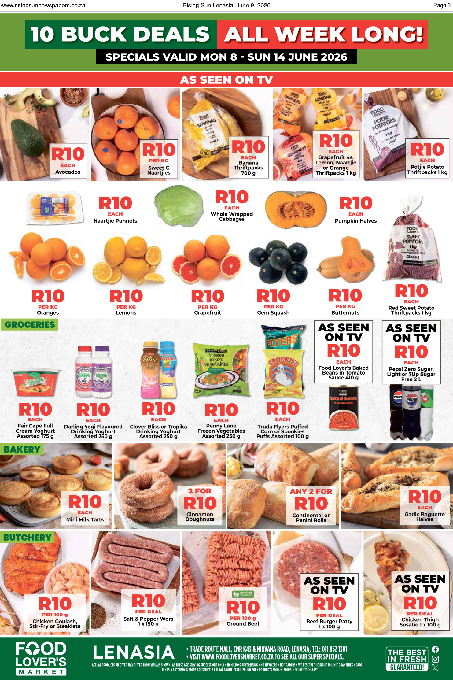 Rising Sun Lenasia E-paper June 9, 2026 page 3