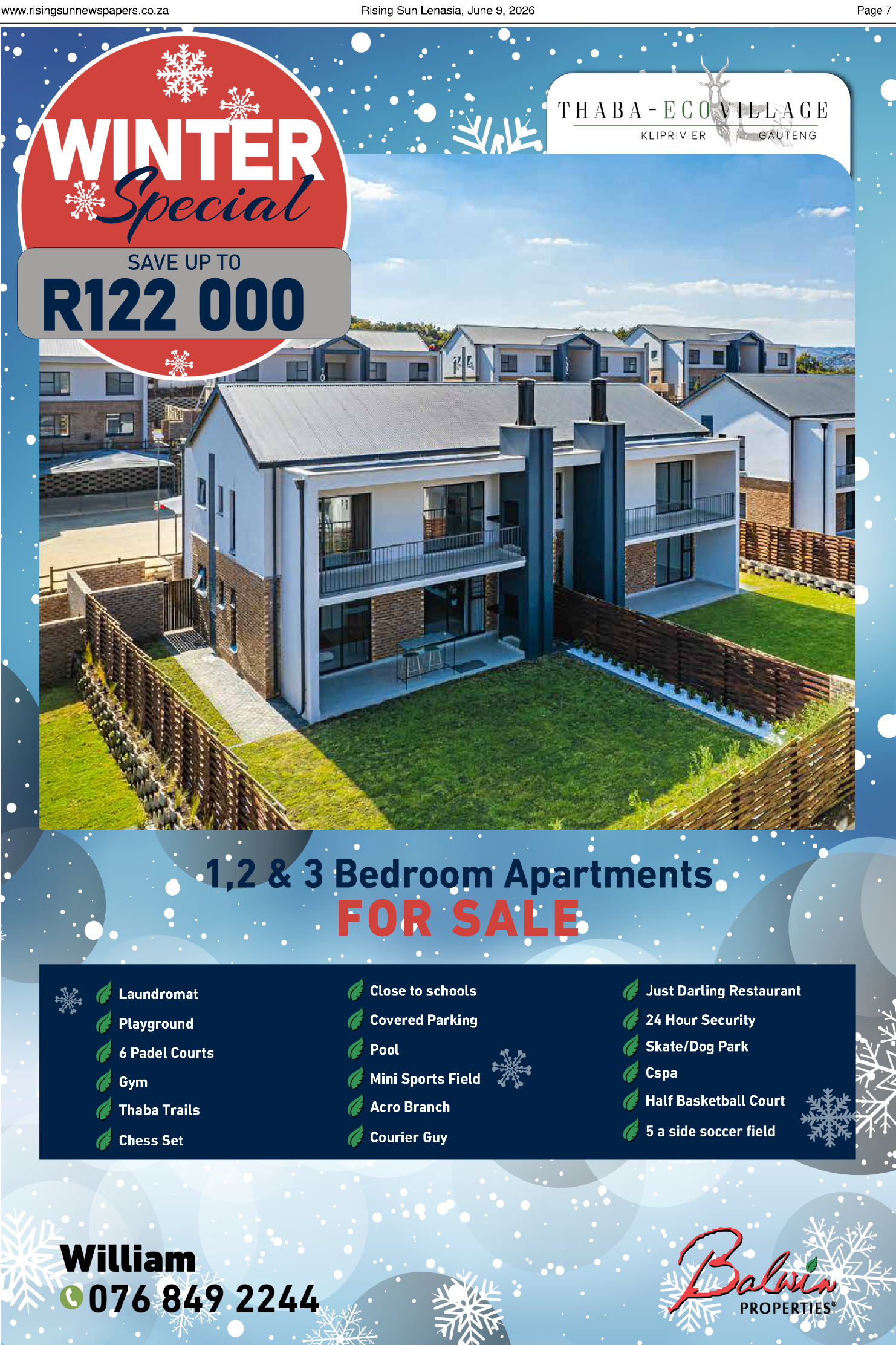 Rising Sun Lenasia E-paper June 9, 2026 page 7