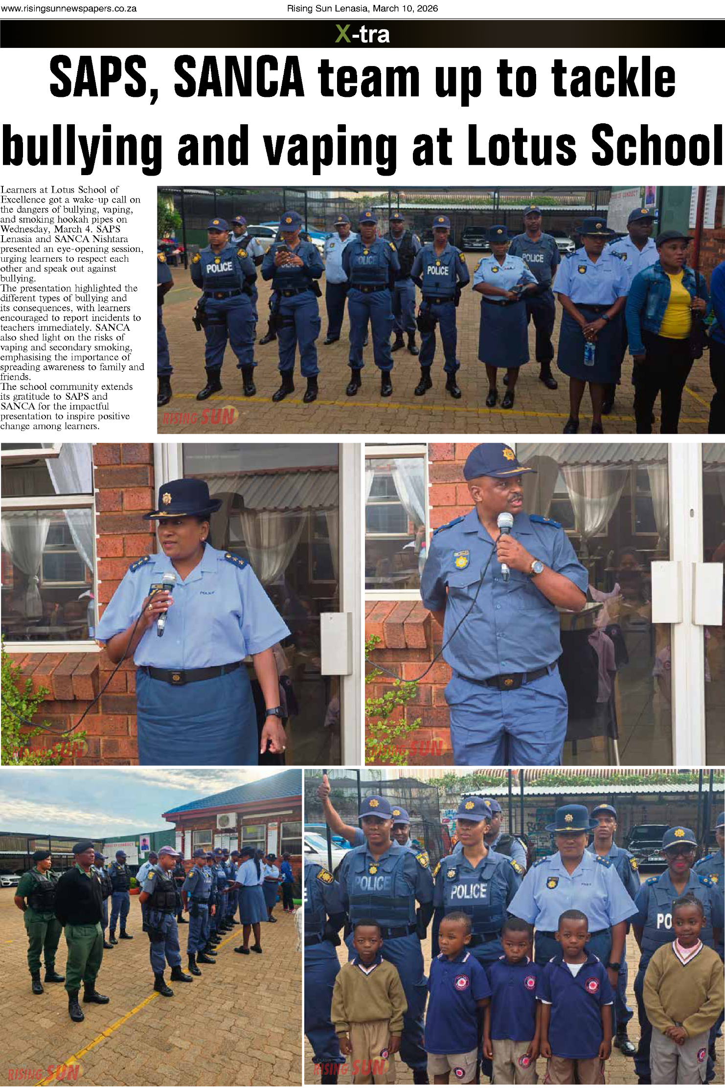 Rising Sun Lenasia E-Paper, March 10, 2026 page 11