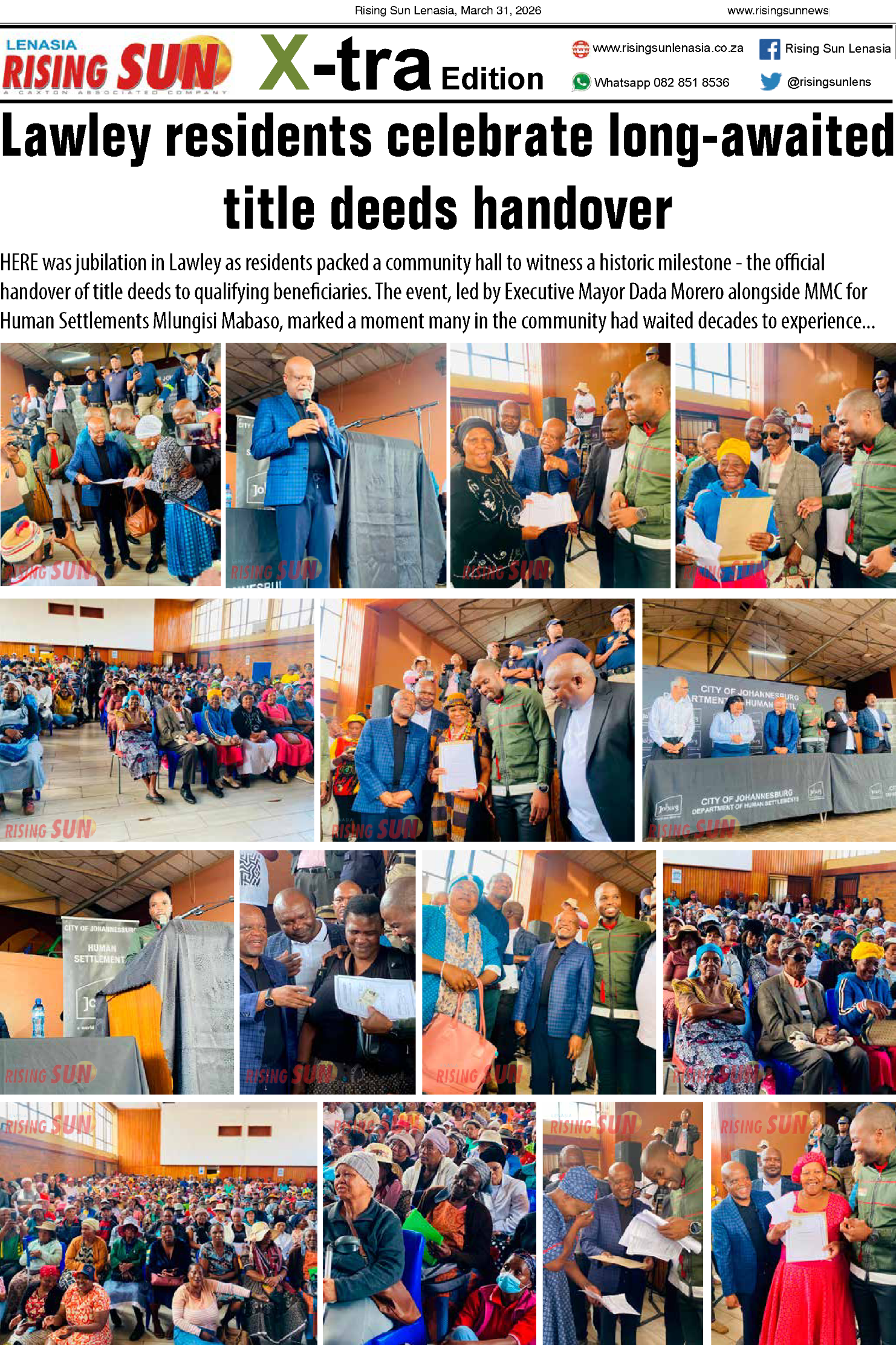 Rising Sun Lenasia E-paper March 31, 2026 page 10