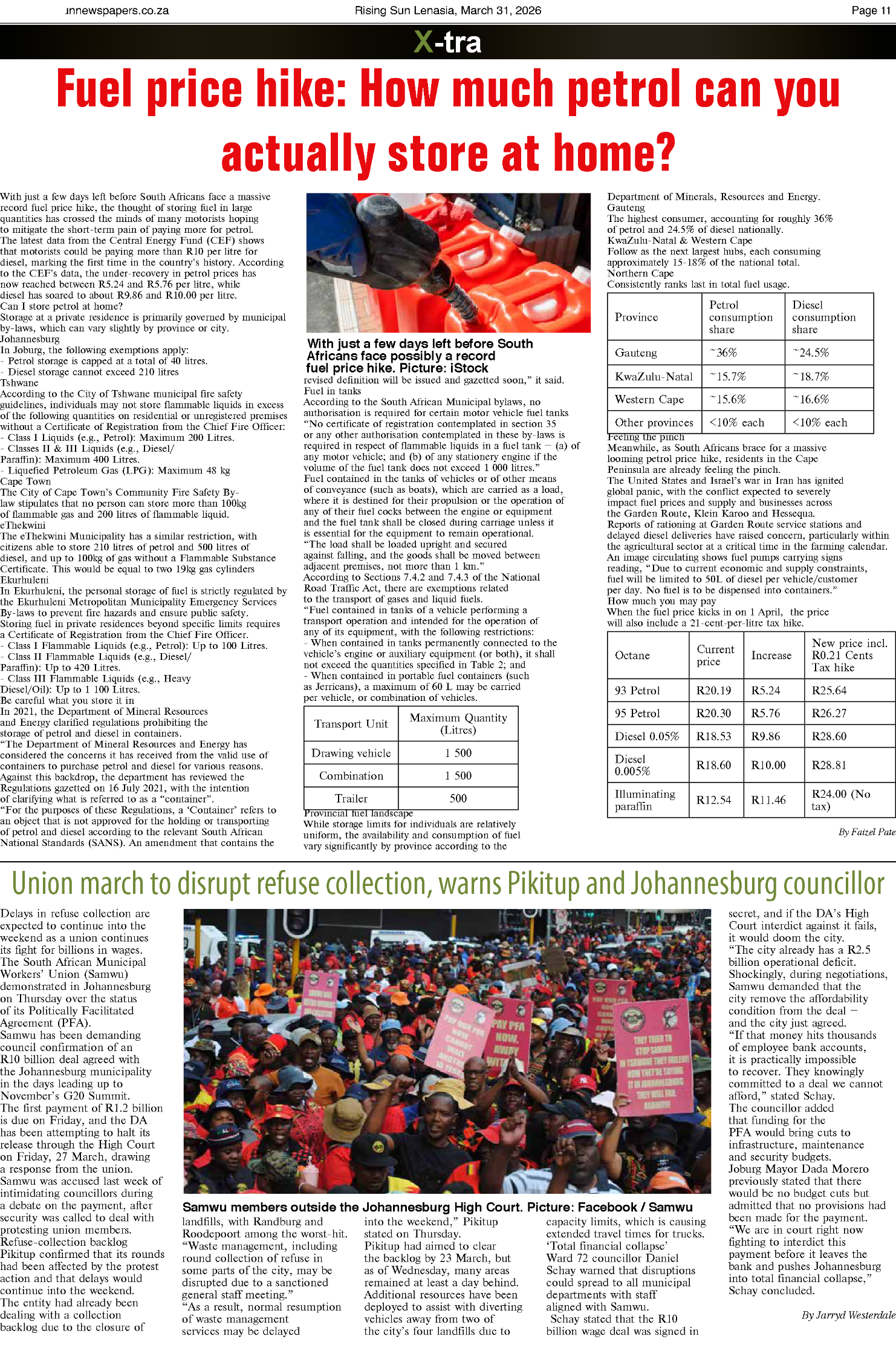 Rising Sun Lenasia E-paper March 31, 2026 page 11
