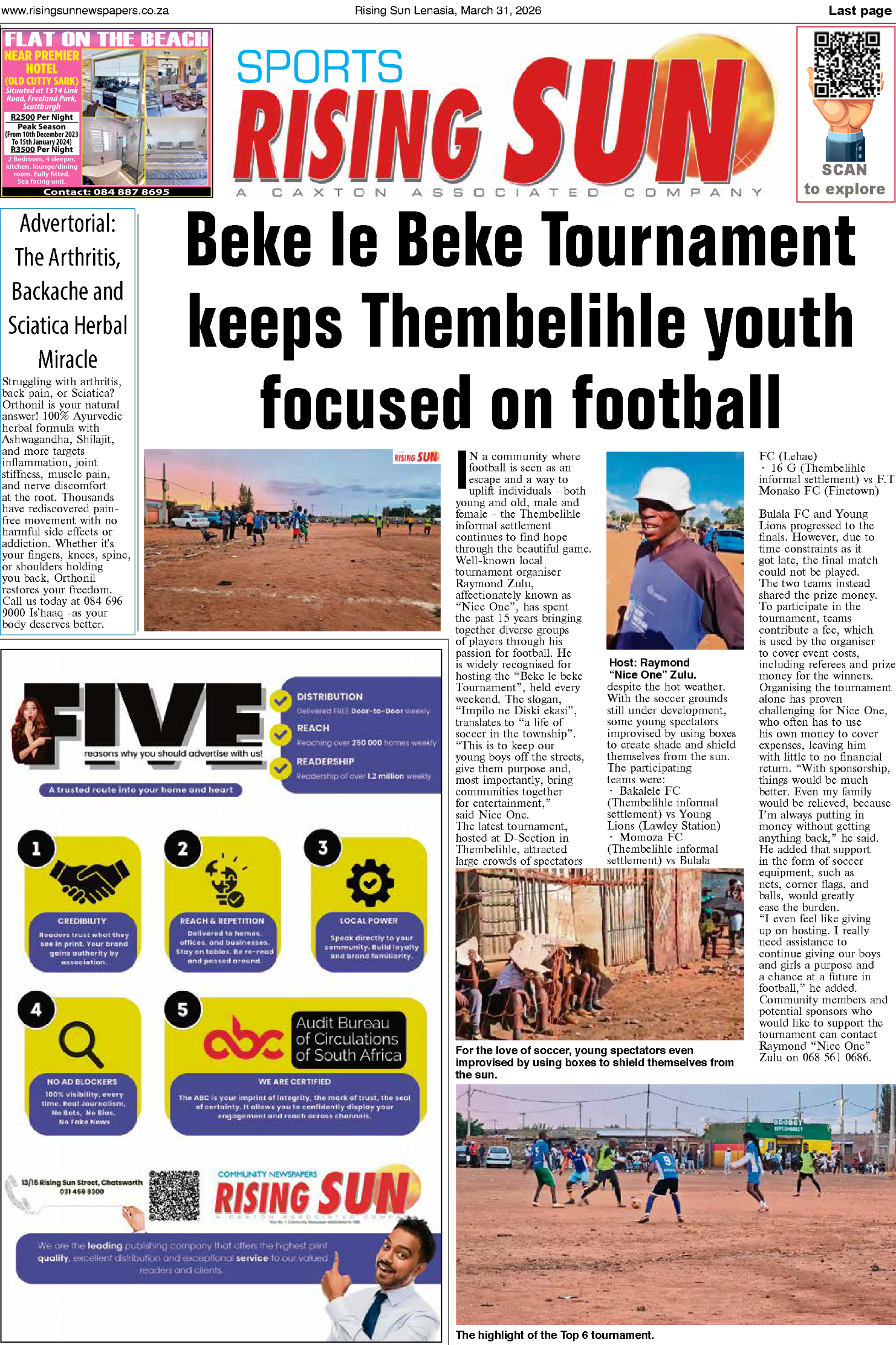 Rising Sun Lenasia E-paper March 31, 2026 page 13