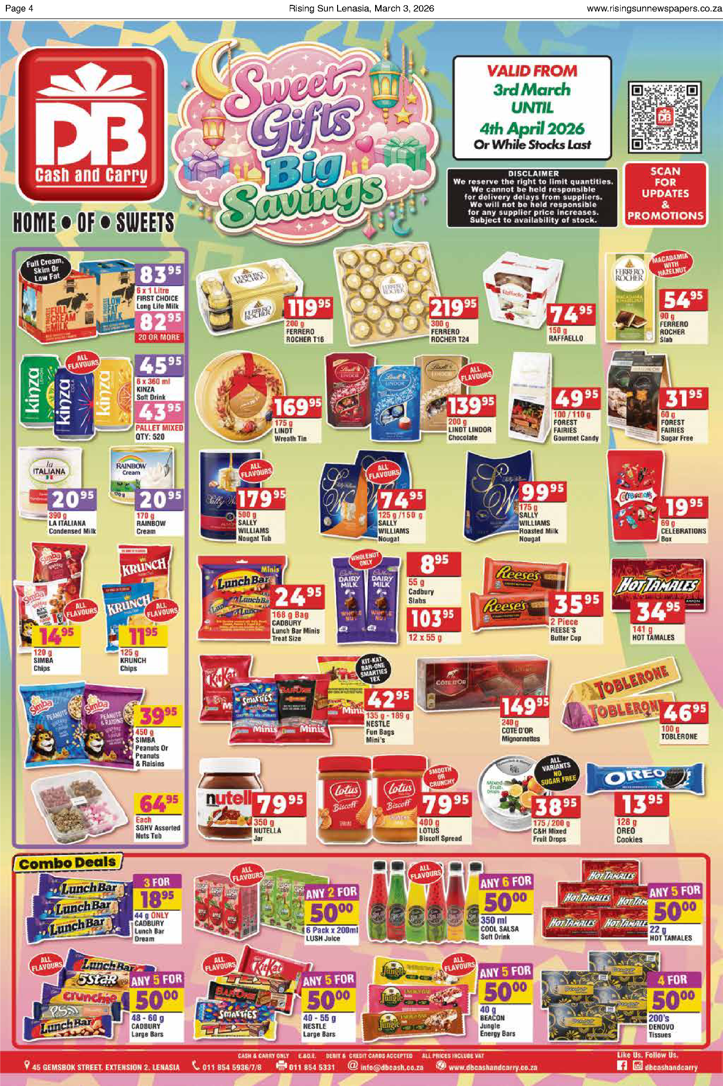 Rising Sun Lenasia E-Paper, March 3, 2026 page 4