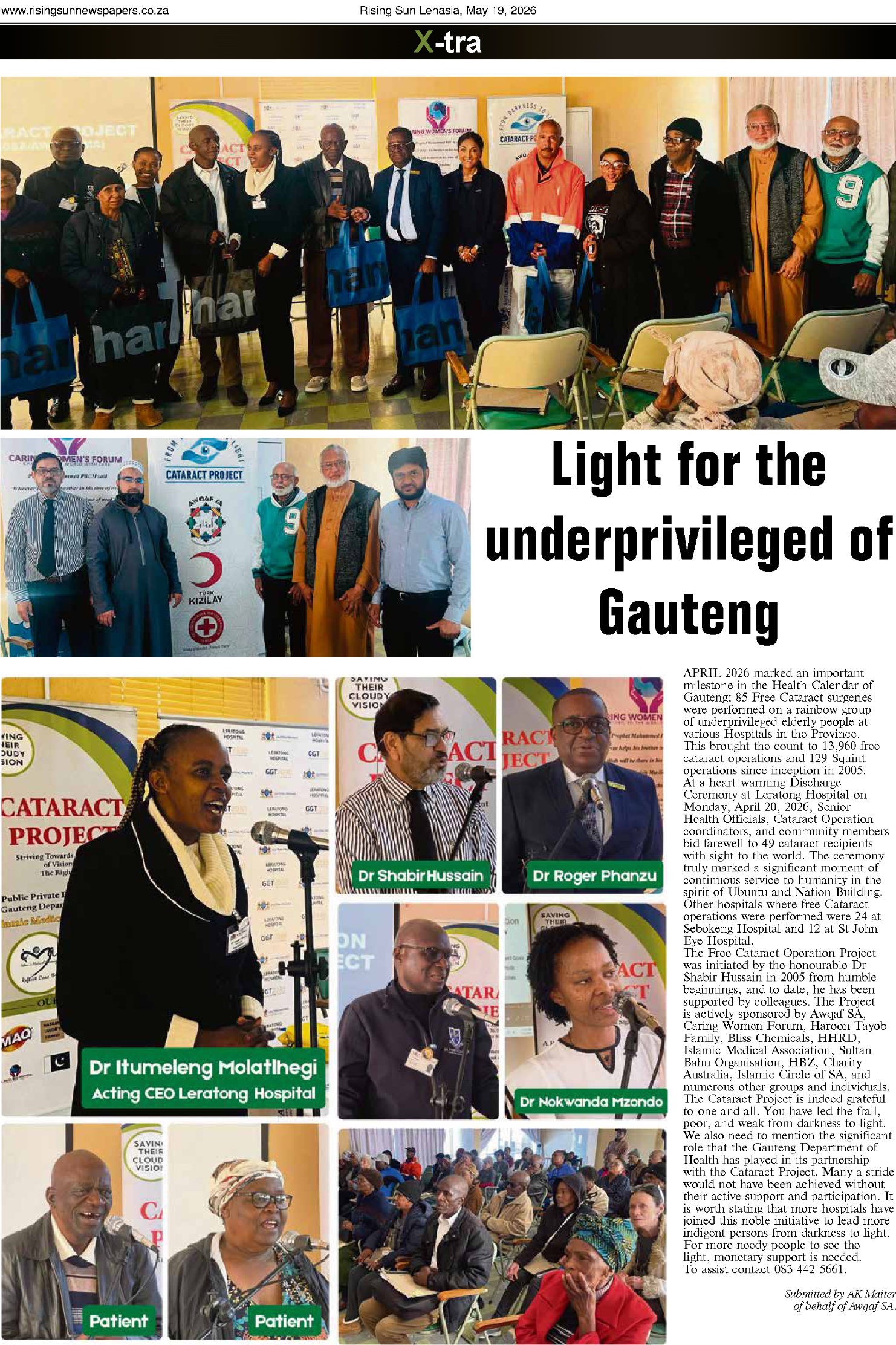 Rising Sun Lenasia E-Paper, May 19, 2026 page 11