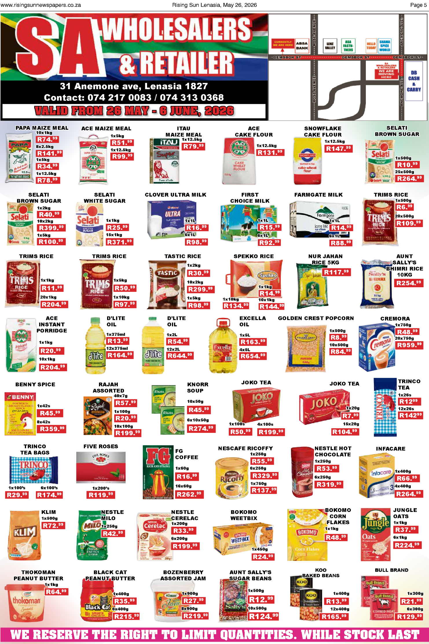Rising Sun Lenasia E-Paper, May 26, 2026 page 5