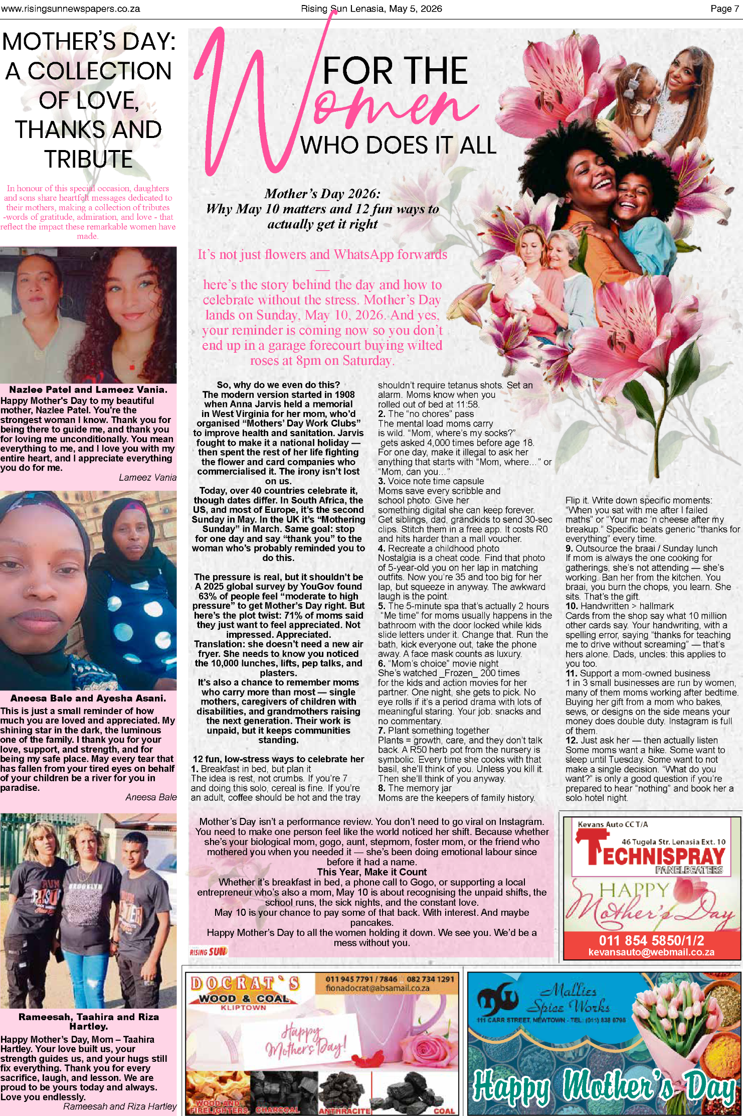 Rising Sun Lenasia E-Paper, May 5, 2026 page 7