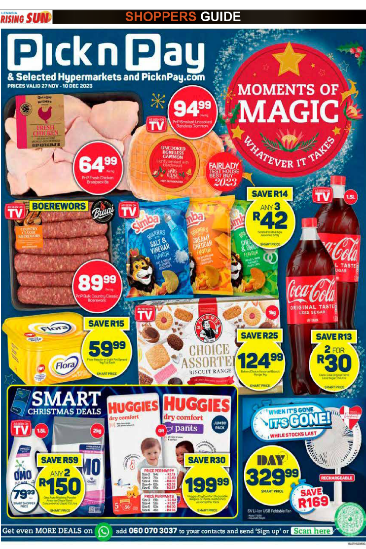 Rising Sun Lenasia SHOPPERS GUIDE END-NOVEMBER page 17