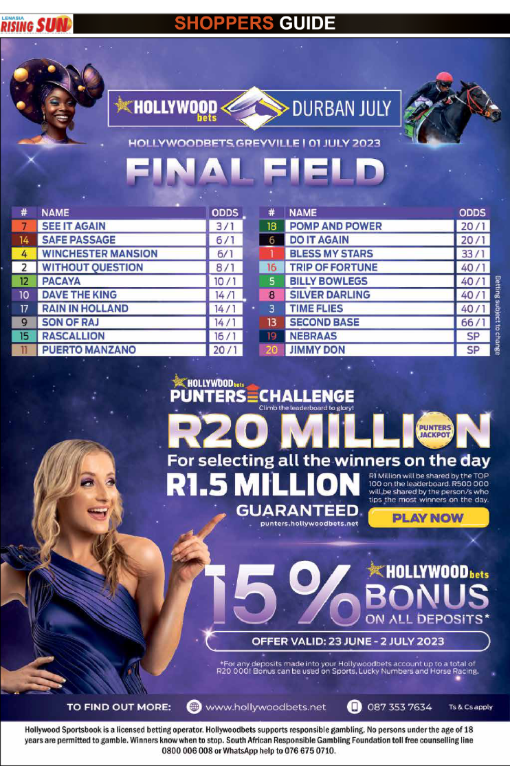Rising Sun Lenasia SHOPPERS GUIDE End – June page 10