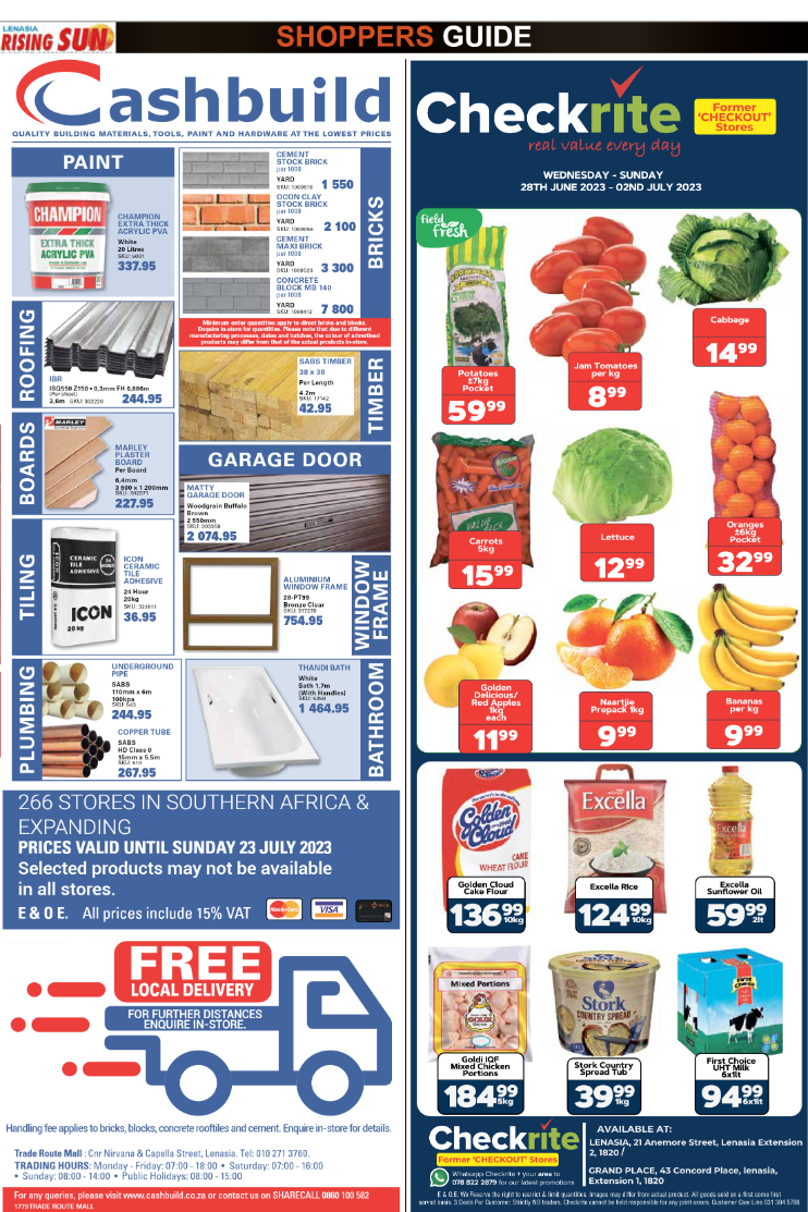 Rising Sun Lenasia SHOPPERS GUIDE End – June page 5