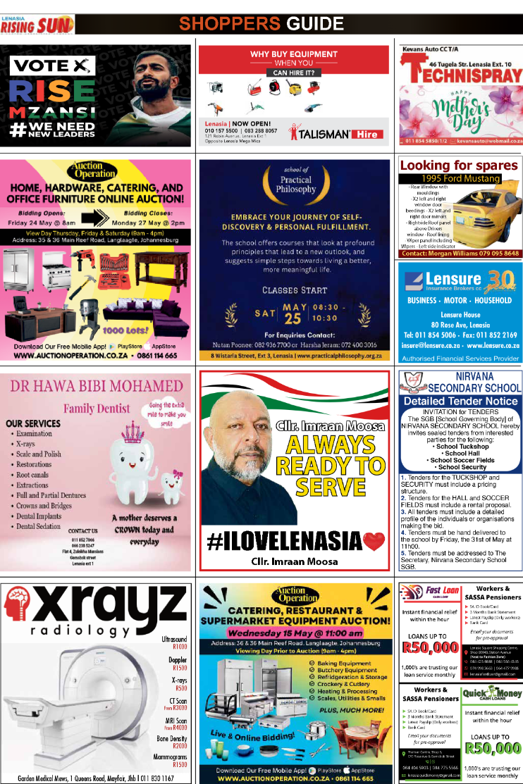 Shoppers Guide Mid – May page 2