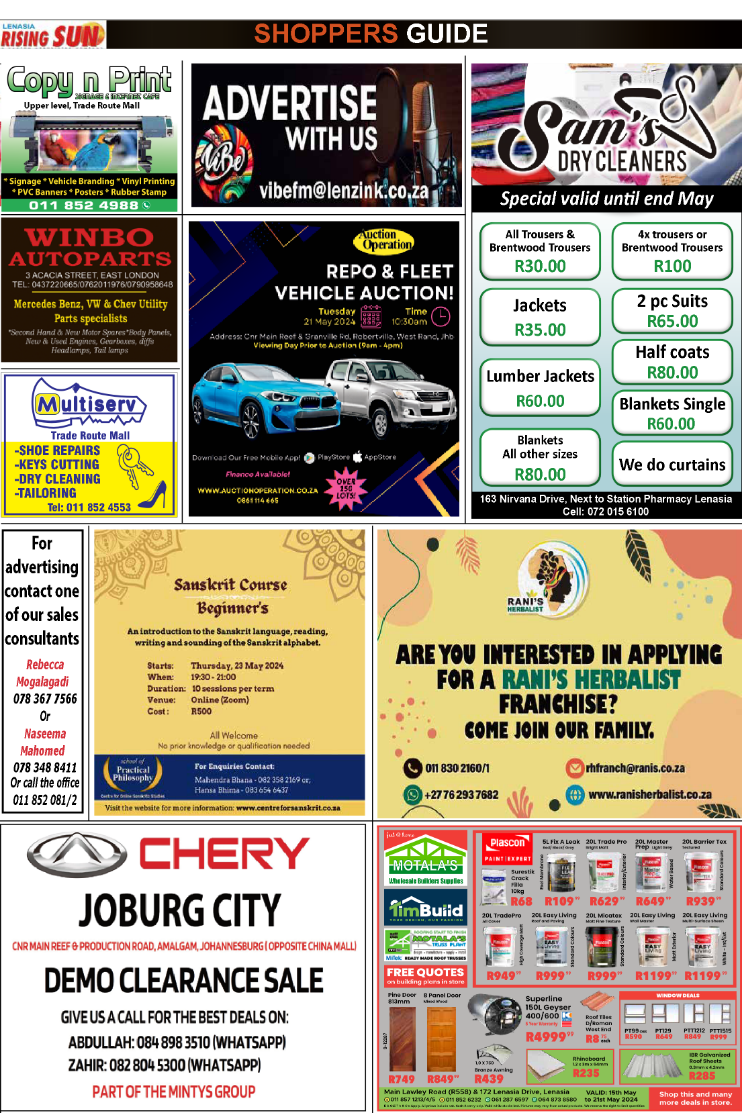 Shoppers Guide Mid – May page 3