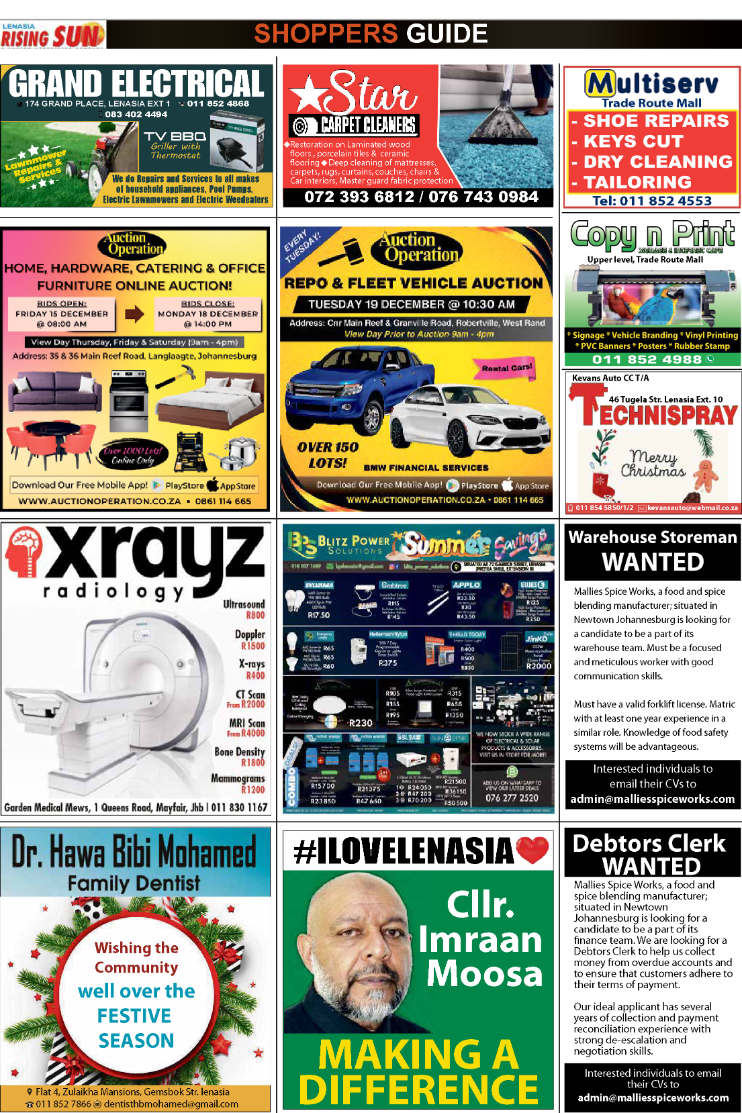 Shoppers guide December 2023 page 2