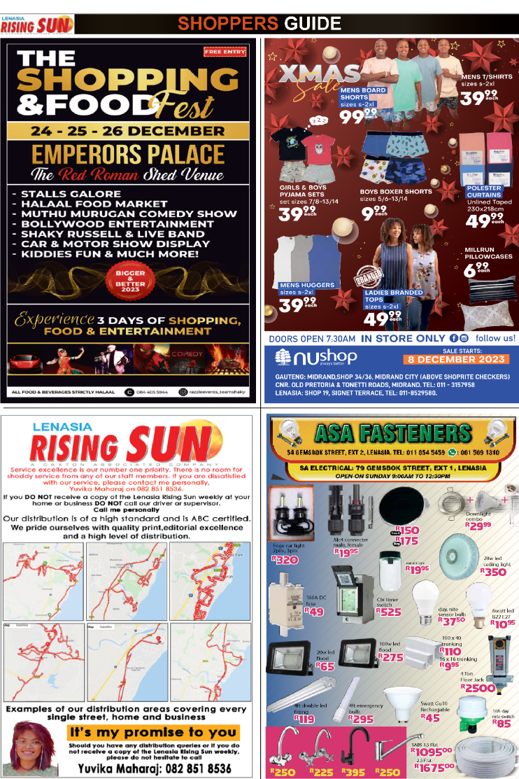 Shoppers guide December 2023 page 5