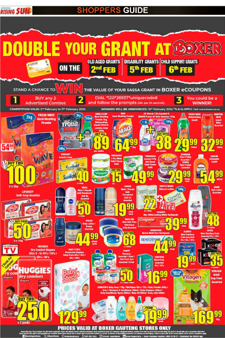 Shoppers guide END – JANUARY page 14